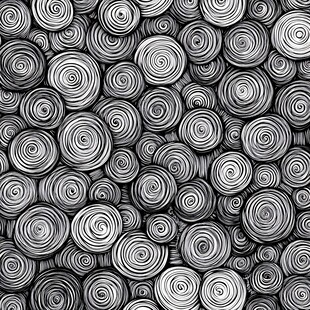 年轮底纹四方连续