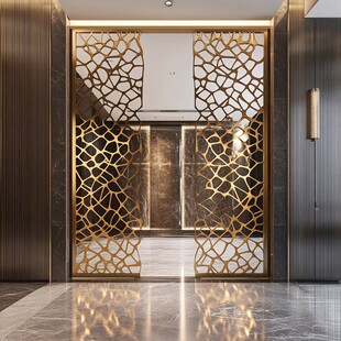 高档酒店电梯间