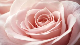 唯美粉红玫瑰特写