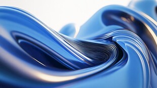 科幻感蓝色流动感背景