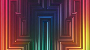 多彩竖线条渐变背景