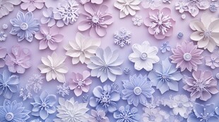 3d立体花壁纸