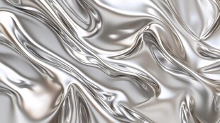 金色抽象流体纹理背景