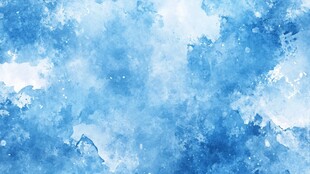 梦幻深蓝水彩背景