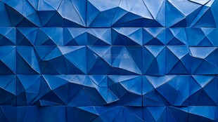 酷炫蓝水晶立体背景