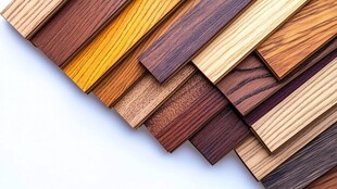 多种颜色木板木材