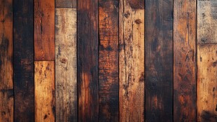 实木地板复古木板墙