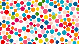 彩色圆点背景底纹