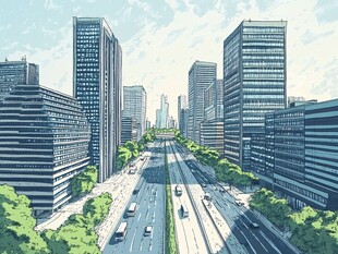 漫画风景