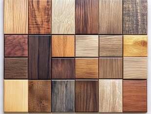 多种颜色木板木材