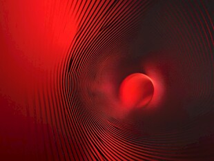 红色科技感光晕光