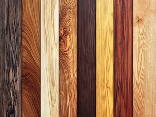 多种颜色木板木材