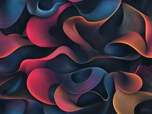 肌理彩色流体背景