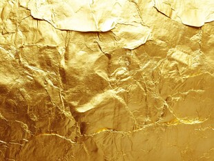 金箔皱褶