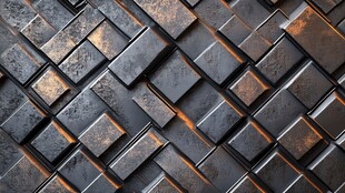 金属材质肌理背景墙