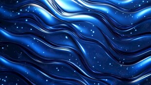 科幻感蓝色流动感背景
