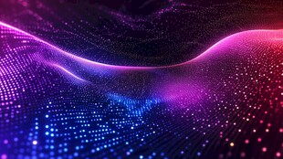 网点创意特效背景