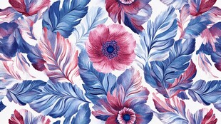 北欧流行潮流唯美花型