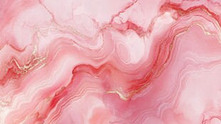 红色流体创意大理石纹