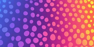 波普点渐变效果