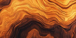 抽象波纹褐色大理石