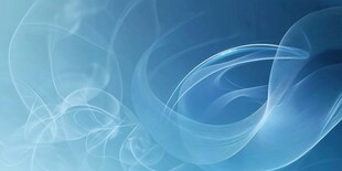 蓝色弯曲唯美科技