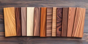 多种颜色木板木材