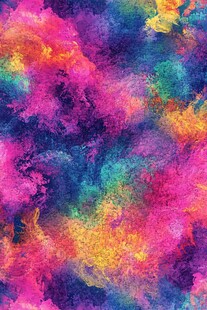 彩色背景底彩晕染