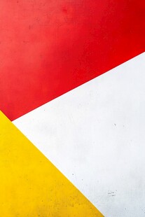 经典红黄撞色背景