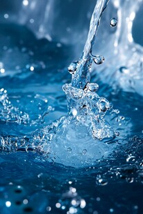迸溅的水珠