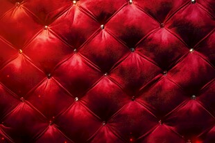 红色皮革背景墙