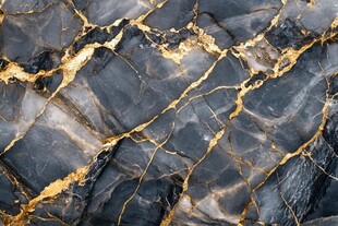 黄蓝相间大理石纹理