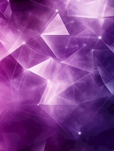 紫色低多边底纹