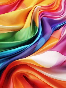 炫彩丝绸背景