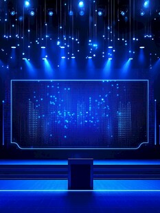 高端舞台大数据背景