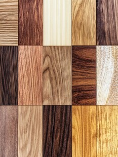 多种颜色木板木材