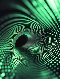 绿色炫酷3d背景