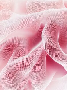 桃红色柔美曲线