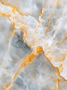 蓝色透光大理石装饰画