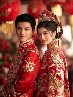 新郎新娘中式风