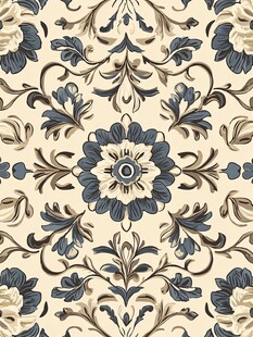 欧式花纹地毯花