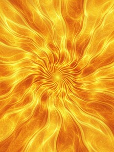 汇聚凝聚缠绕金色质感