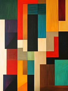 多种颜色木板木材