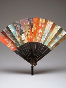 玳瑁撒扇纸扇
