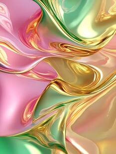 流光意境彩色渲染图案