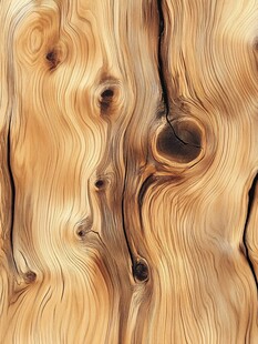 木纹创意流动海报