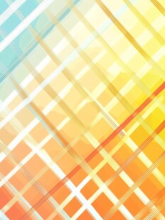 绚丽暖色调条纹图形