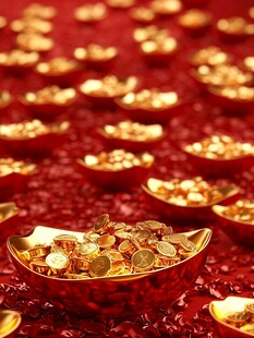 金元宝背景底纹