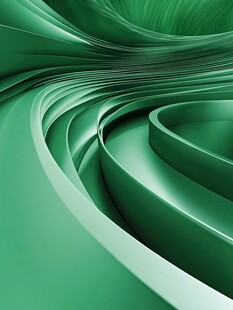 绿色炫酷3d背景