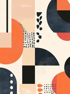 孟菲斯色块拼接